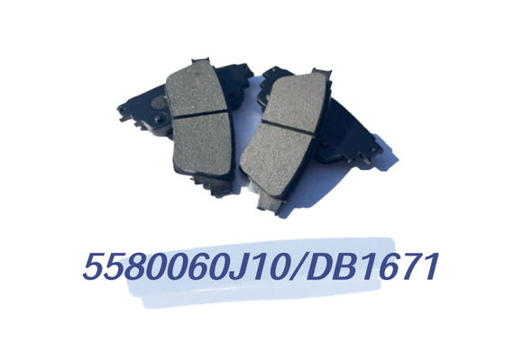 5580060J10 de semi Metaal Lage Stootkussens van de Staal Ceramische Rem DB1671/D1008